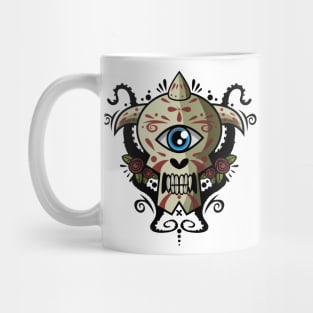 Cyclops Skull with tentacls Mug